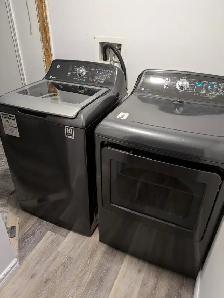 Laveuse/sécheuse GE Gris Top load 27'' (acheté 29/12/ 2024) - Photo 2