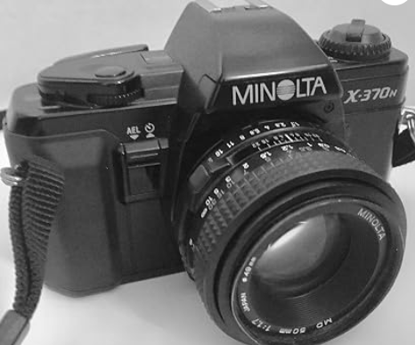 Minolta X-370n 35mm manual-focus single-lens reflex film camera