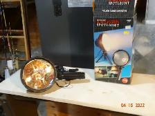 Automotive Quartz/Halogen 750,000 Candlepower Spotlight.