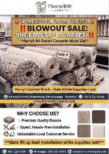 CARPET BLOWOUT SALE! 99¢/sq.ft. Limited Stock - Photo 2