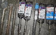 BOSCH BULLDOG SDS ROTARY IMPACT HAMMER DRILL WITH BITS - Photo 5