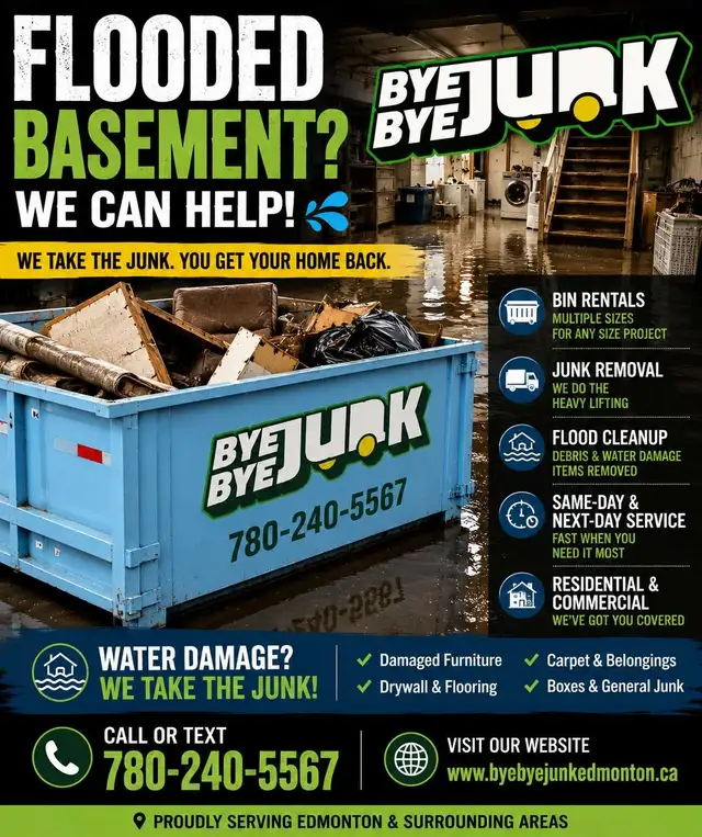 Flooded Basement ? we can help
