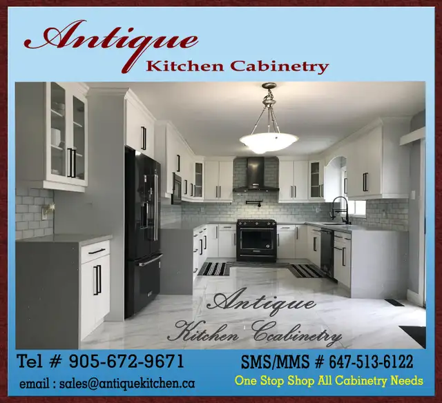 PRE-ASSEMBLED MDF KITCHEN CABINETS 12 feet $1259/-