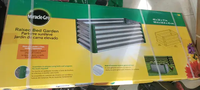 Raised Bed Garden 40''x20'×17'