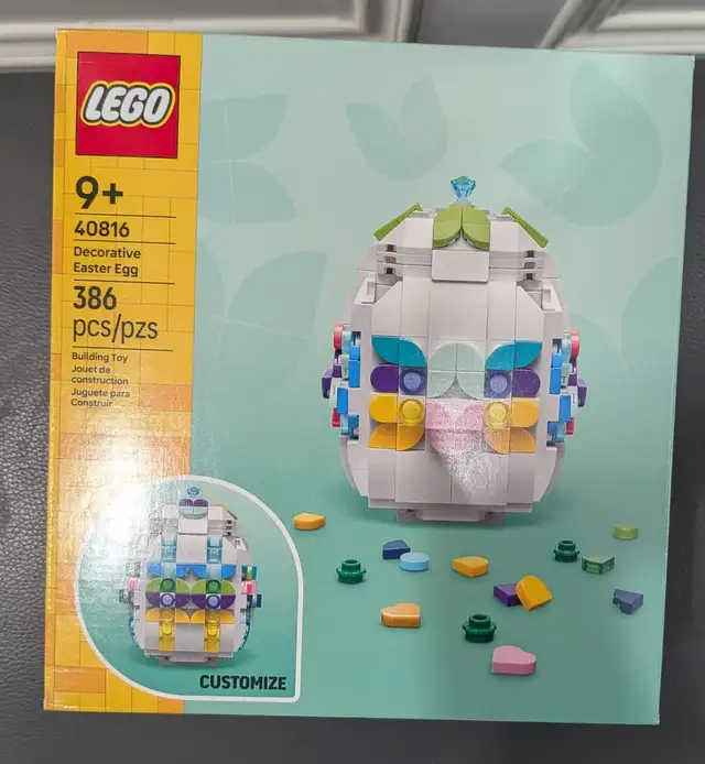 Lego 40816 Decorative Easter Egg 386PCS