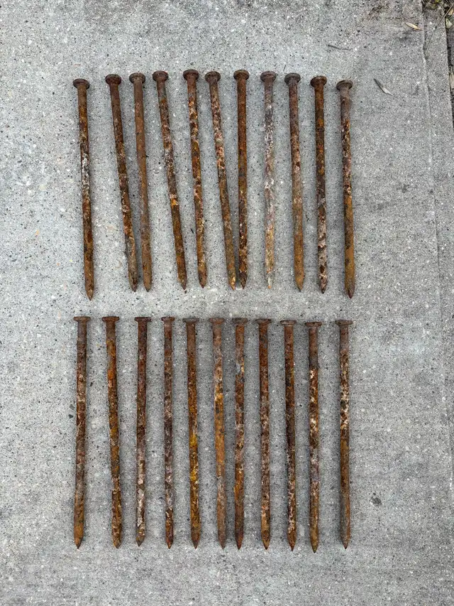 10" framing nails x22