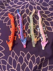 3D Printed Tiny Dragons