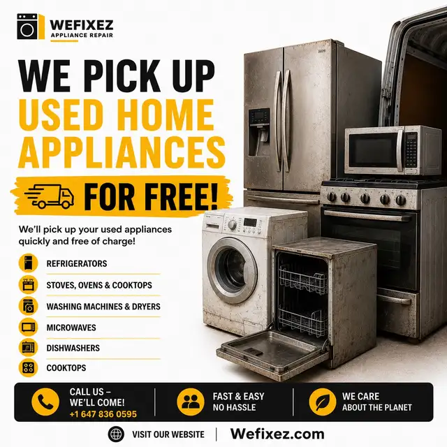FREE APPLIANCE PICKUP