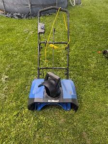 electric snow blower