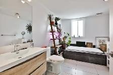 Grand 4 ½ de style condo entièrement rénové – Demi-sous-sol - Photo 10
