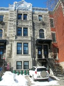Westmount apt. in a  magnificent stone house available now