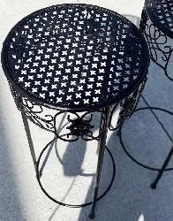 2 wrought iron plant stands - $20 for the pair - Photo 3