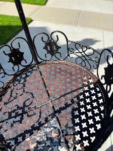 2 wrought iron plant stands - $20 for the pair - Photo 5