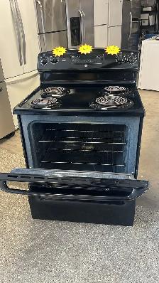 GE 30" Coil Top Black Stove-30-Day Warranty Delivery Available - Photo 5