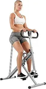 Sunny Row-N-Ride® Squat Assist Machine for Abs, Glute, Arm, Legs