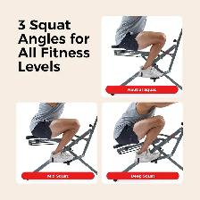 Sunny Row-N-Ride® Squat Assist Machine for Abs, Glute, Arm, Legs - Photo 4