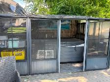 backyard enclosed gazibo - Photo 3