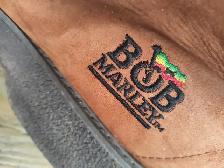 Bob Marley leather shoes sz 13 good condition