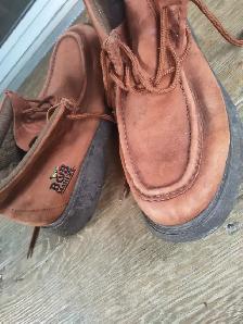 Bob Marley leather shoes sz 13 good condition - Photo 4