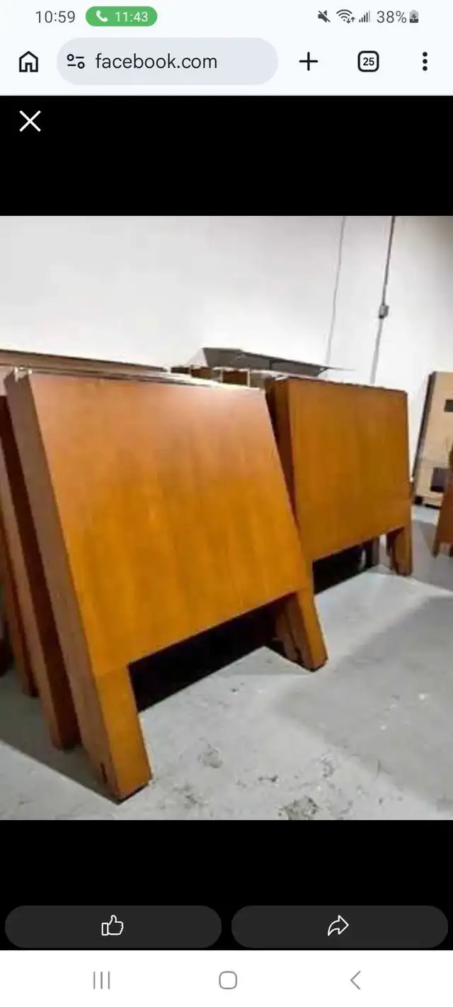 wooden headboards detail and functional king & queen