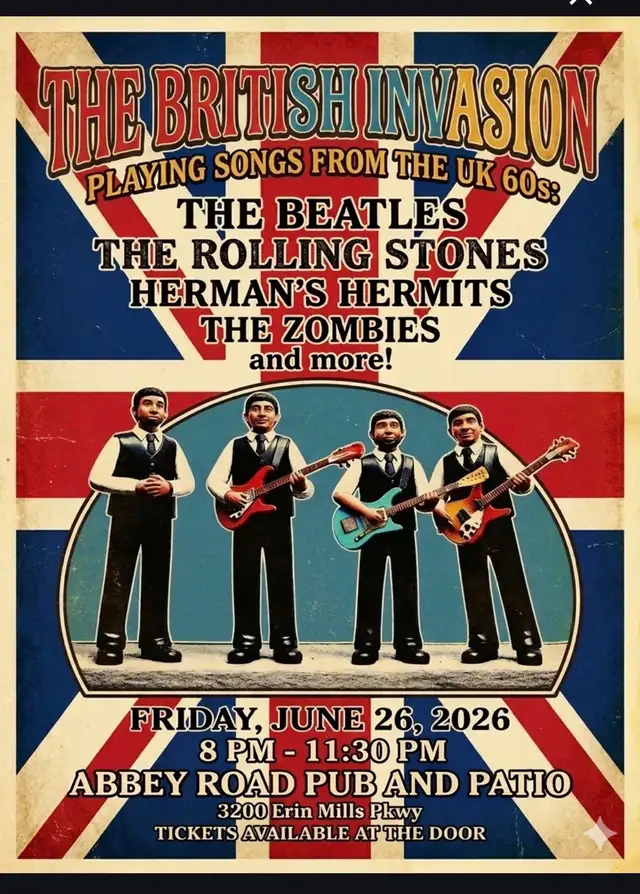 The British Invasion Tribute to the UK 60s