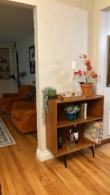 Mid century TEAK TECK. 2 dispo. Bibliothèque, bar, table console - Photo 6