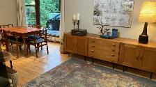 Mid century. TEAK TECK Meubles. Ensemble de salle à manger. Tabl - Photo 8