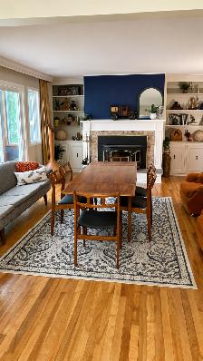 Mid century TEAK TECK. Ensemble salle à manger / GRANDE Table - Photo 7