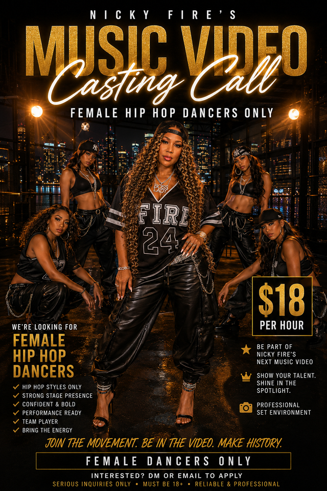 Looking for  Female Hip Hop Dancers!