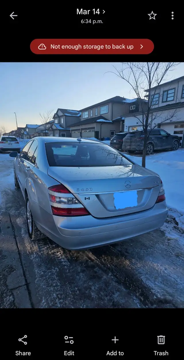 2008 mercedes benz s450 4matic AWD saftied clean title $9400