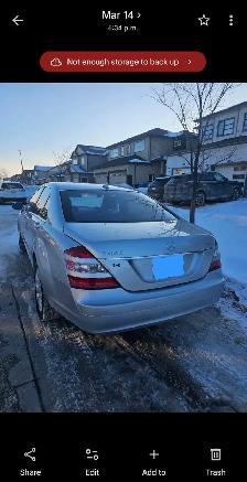 2008 mercedes benz s450 4matic AWD saftied clean title $9400