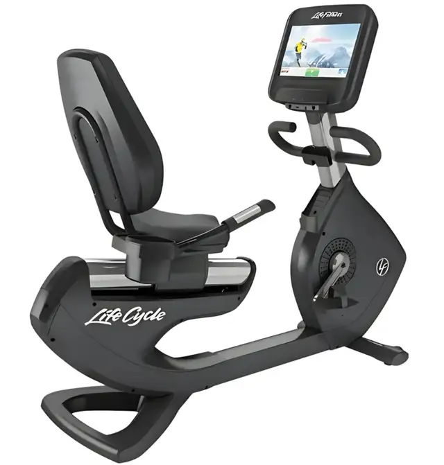 LIFE FITNESS DISCOVER SE 95R ELEVATION RECUMBENT BIKE