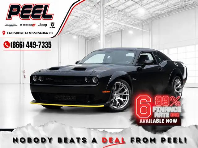 2023 Dodge Challenger SRT Hellcat Black Ghost | 807 Horsepower |