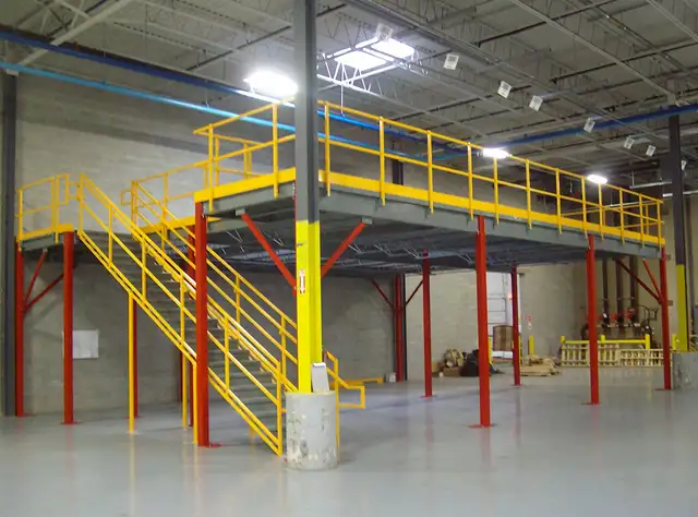 RAISED STORAGE PLATFORM | STRUCTURAL MEZZANINE | INDUSTRIAL
