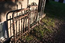 2-Portes cloture jardin fer forgé (Livraison possible) - Photo 2
