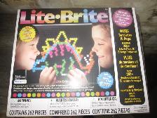 BRAND NEW 262 PIECE LITE BRITE ULTIMATE BONUS EDTITION