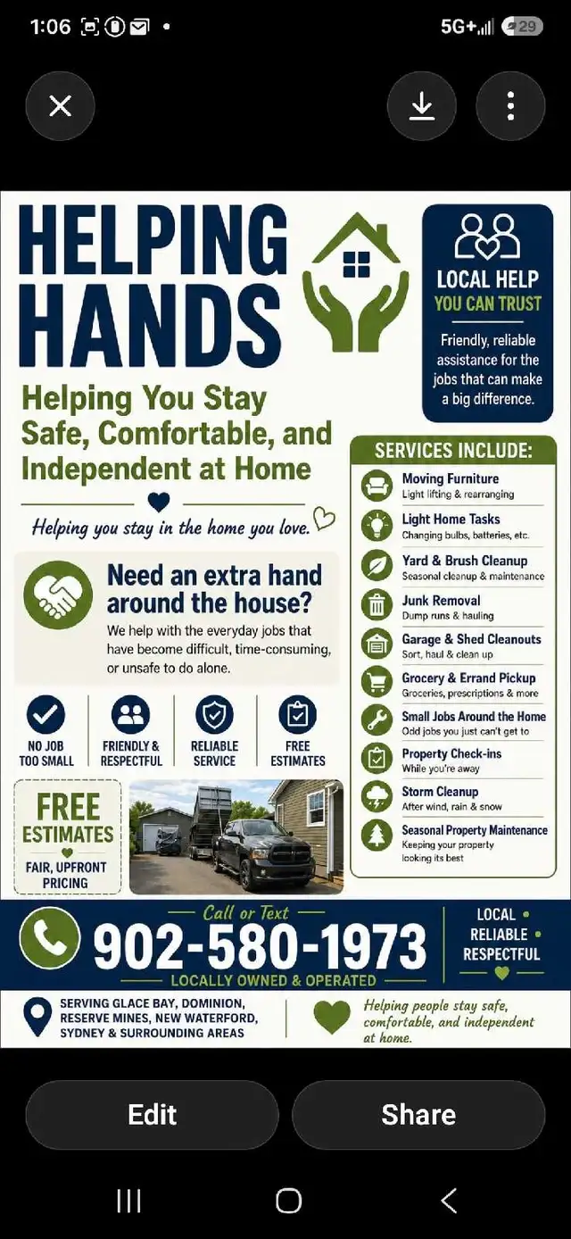 helping hands