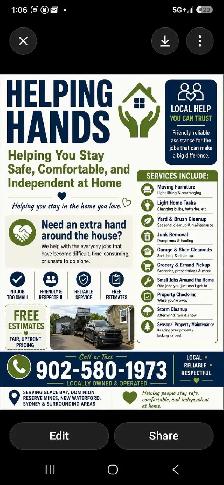 helping hands