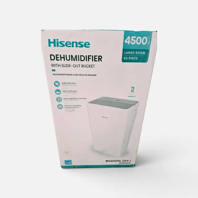Déshumidificateur Hisense 50 pintes