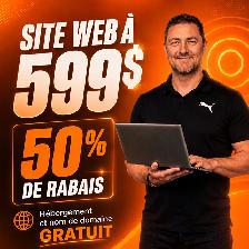 CONCEPTION SITE WEB COMPLET À 599 $ - Website design - Création