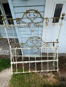 Antique 'double' bed frame.  Beautiful condition.
