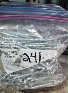 3' ROBERTSON WOOD SCREWS  241 PCS  CONSTRUCTION / WOODWORKING 20 - Photo 2