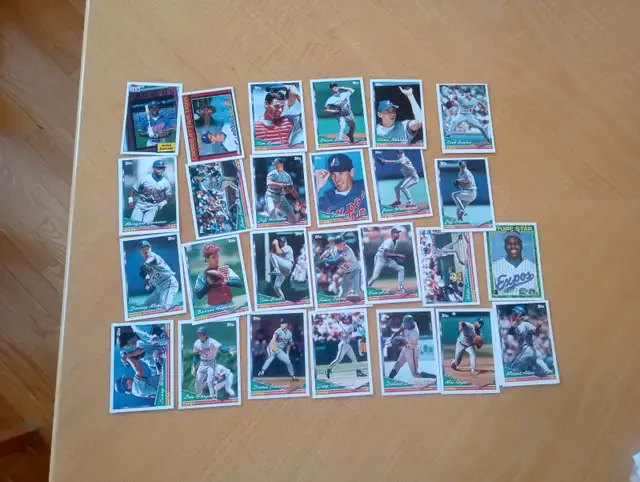 Carte Baseball Expos de Montréal Topps 1994 27/29 (170626-794