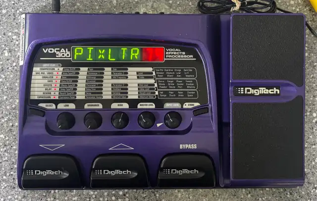 Digitech Vocal Processor Pedal