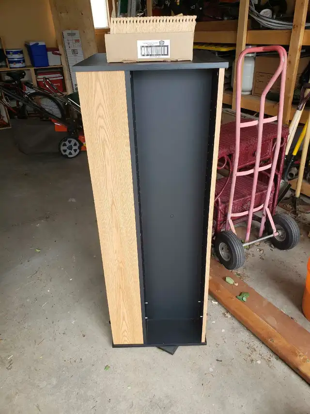 rotating cd tower