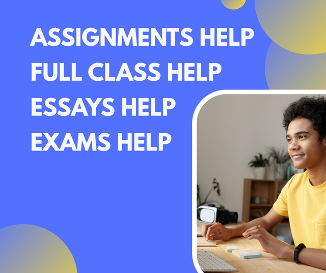 Assignment, Homework, Essay, Exam, Quiz and full courses
