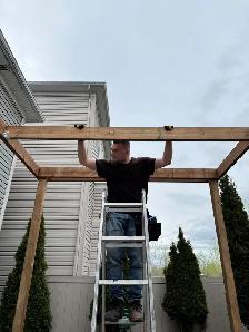 Custom Pergola Installation – Built to Fit Your Backyard