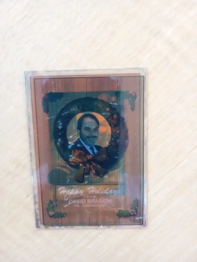 Carte Hockey 1990 -91 Happy Holladays 170626-574) Joyeux Noel