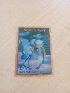 Carte Hockey 1990 -91 Happy Holladays 170626-574) Joyeux Noel - Photo 3
