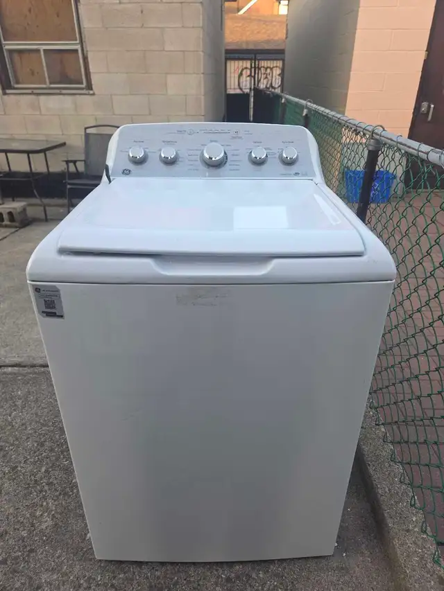 GE top loading washing machine